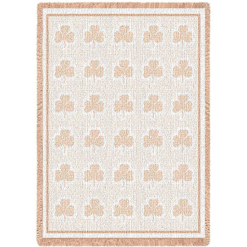 Shamrock Natural Small Blanket