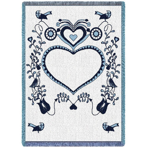 Announcement Cranberry Mini Blanket