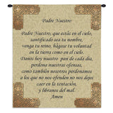 Lords Prayer Span Wall Tapestry With Rod