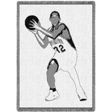 Basketball Silhouette Blanket