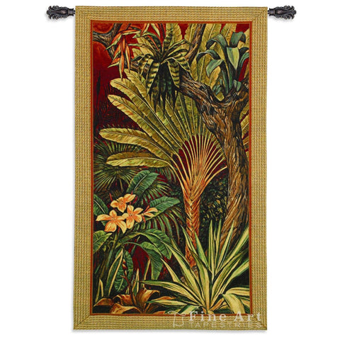 Bali Garden II Wall Tapestry