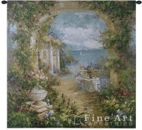 Mediterranean Arches II Small Wall Tapestry