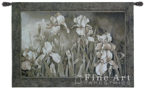 Field Of Irises Wall Tapestry