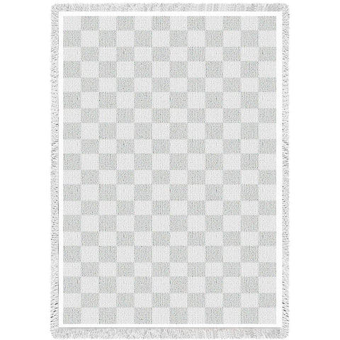 Classic White Natural Small Blanket