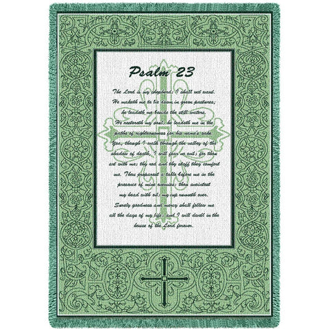 Lord Is My Shepherd Blanket