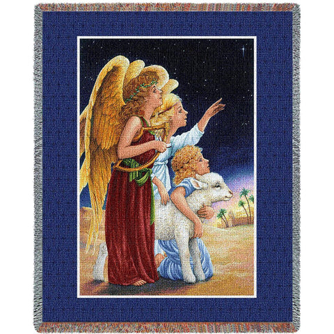 Angels At Night Blanket