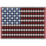 Baseball Flag Blanket