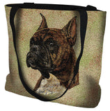 Boxer Brindle Tote Bag