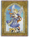 Angel and Cats Blanket