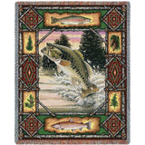 Fish Lodge Bass Blanket