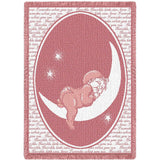 Twinkle Twinkle Little Star Pink Small Blanket