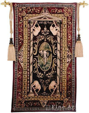 Elephant Tribute Wall Tapestry