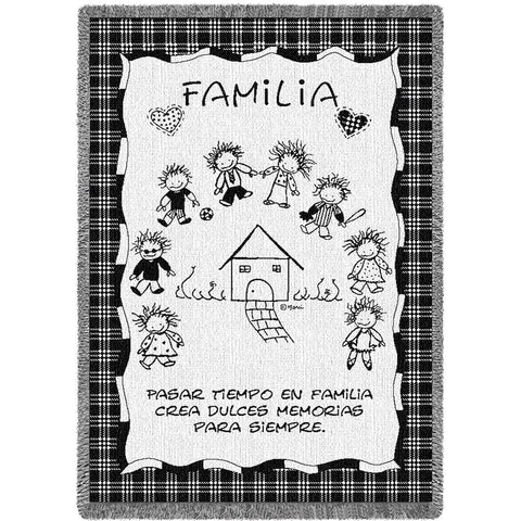 Family Memories Spanish Blanket