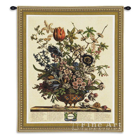 Feb Botanical Wall Tapestry