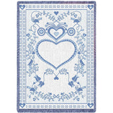 Germanic Fresh Blue Small Blanket