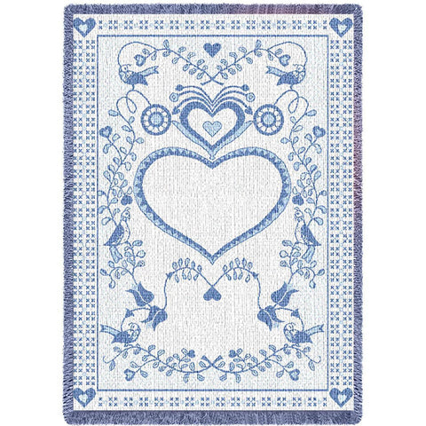 Germanic Fresh Blue Small Blanket