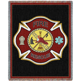 Firefighter Shield Blanket