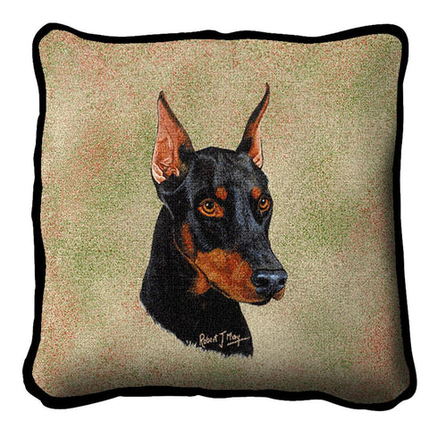 Doberman Pinscher Pillow Cover