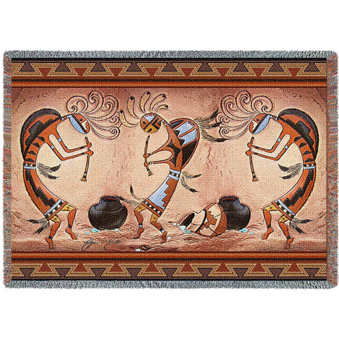 Double Opium Copper Wall Tapestry
