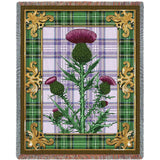 Flowering Thistle Blanket