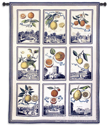 Fruit Study Natural Wall Tapestry