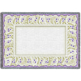 Eyelet Lavender Mini Blanket