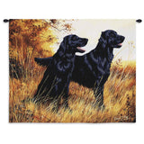 Flat-Coated Retriever Wall Tapestry