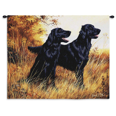 Flat-Coated Retriever Wall Tapestry