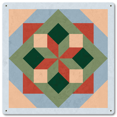 Morning Star Design Metal Sign