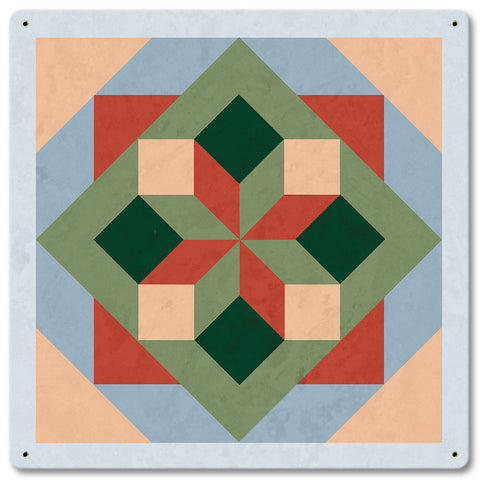 Morning Star Design Metal Sign