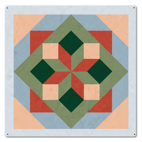 Morning Star Design 1 Metal Sign