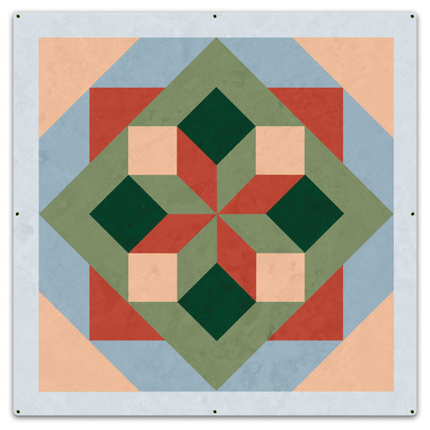 Morning Star Design 1 Metal Sign