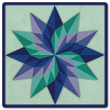 Starburst Design 3 Metal Sign