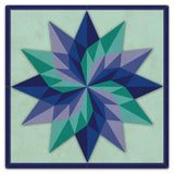 Starburst Design 3 Metal Sign