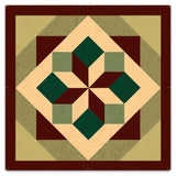 Morning Star Design 4 Metal Sign