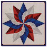 Starburst Design 4 Metal Sign
