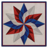 Starburst Design 4 Metal Sign