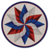 Starburst Design 4 Metal Sign