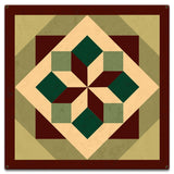 Morning Star Design 4 Metal Sign