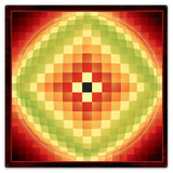 Around The World Sphere Metal Sign