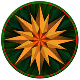 Sunflower Sphere Metal Sign