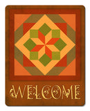 Morning Star Welcome Metal Sign