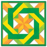 Box In Box Cutout 24 x 24 Custom Shape Metal Sign