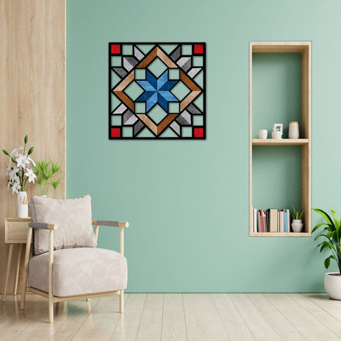 Carpenters Wheel Cutout 18 X 18 vintage metal sign Metal Sign