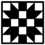 Silhouette Sisters Choice 36 x 36 Custom Shape Metal Sign