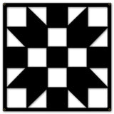 Silhouette Sisters Choice 18 x 18 Custom Shape Metal Sign