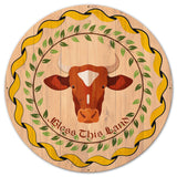 Cow Hex Sign 36 x 36 Custom Shape Metal Sign