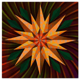 Sunflower Sphere Colorful 4PCS 42 x 42 Custom Shape Metal Sign