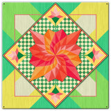 Spring Flowers 30 X 30 vintage metal sign Metal Sign