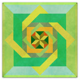 Box N Box N Box Green Metal Sign 36in X 36in Metal Sign